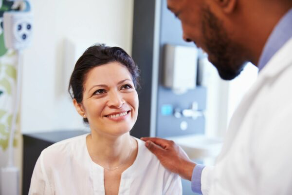 Doctor and patient conversation